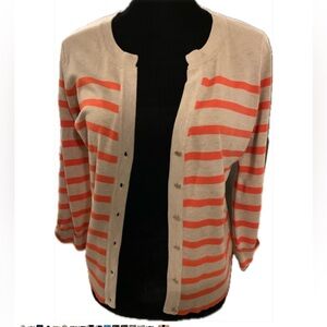 Beige & orange cardigan by Red.
